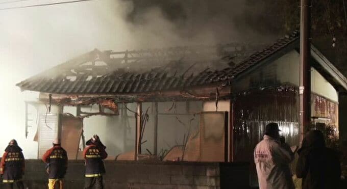 15日から16日にかけて石川県内で住宅火災相次ぎ1人死亡 この家に住む女性(83)とみて確認中　|　石川県のニュース｜MRO北陸放送