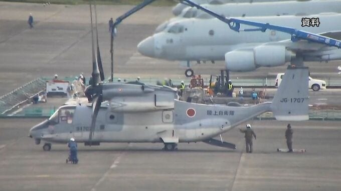 陸自オスプレイ、鹿屋基地に訓練で飛来へ「操縦士の技能向上が不可欠」　鹿児島県は「安全確保」要請　|　鹿児島のニュース｜MBC NEWS｜南日本放送