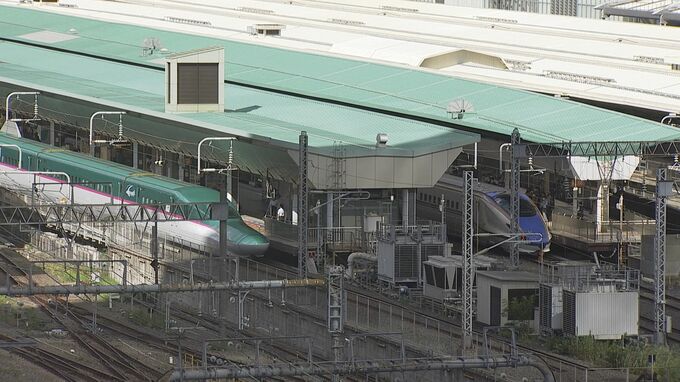 山形新幹線 上下線で運転見合わせ　線路温度上昇の影響|TBS NEWS DIG