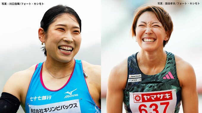 激戦続きの女子100ｍH 青木益未が日本選手権優勝の寺田明日香を破り優勝 2人の世界陸上ブダペスト代表入りの可能性は？|TBS NEWS DIG