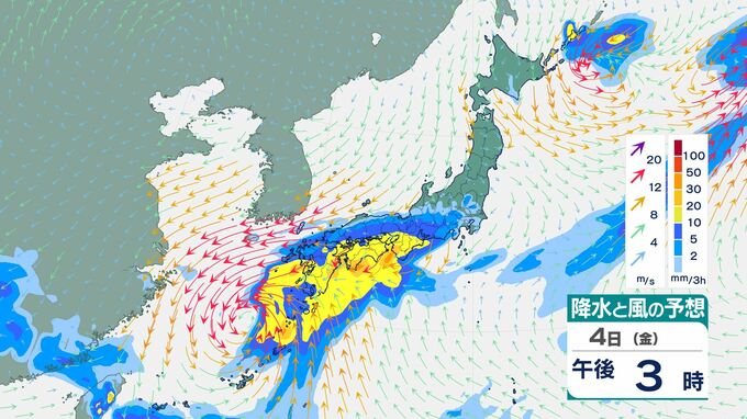 【警報級大雨の可能性】気象庁の最新週間天気予報（9月4日〜10日）　前線の活動が活発化…期間中の各地の天気はどうなる？　今後の雨風シミュレーション【気象庁3日発表】|TBS NEWS DIG