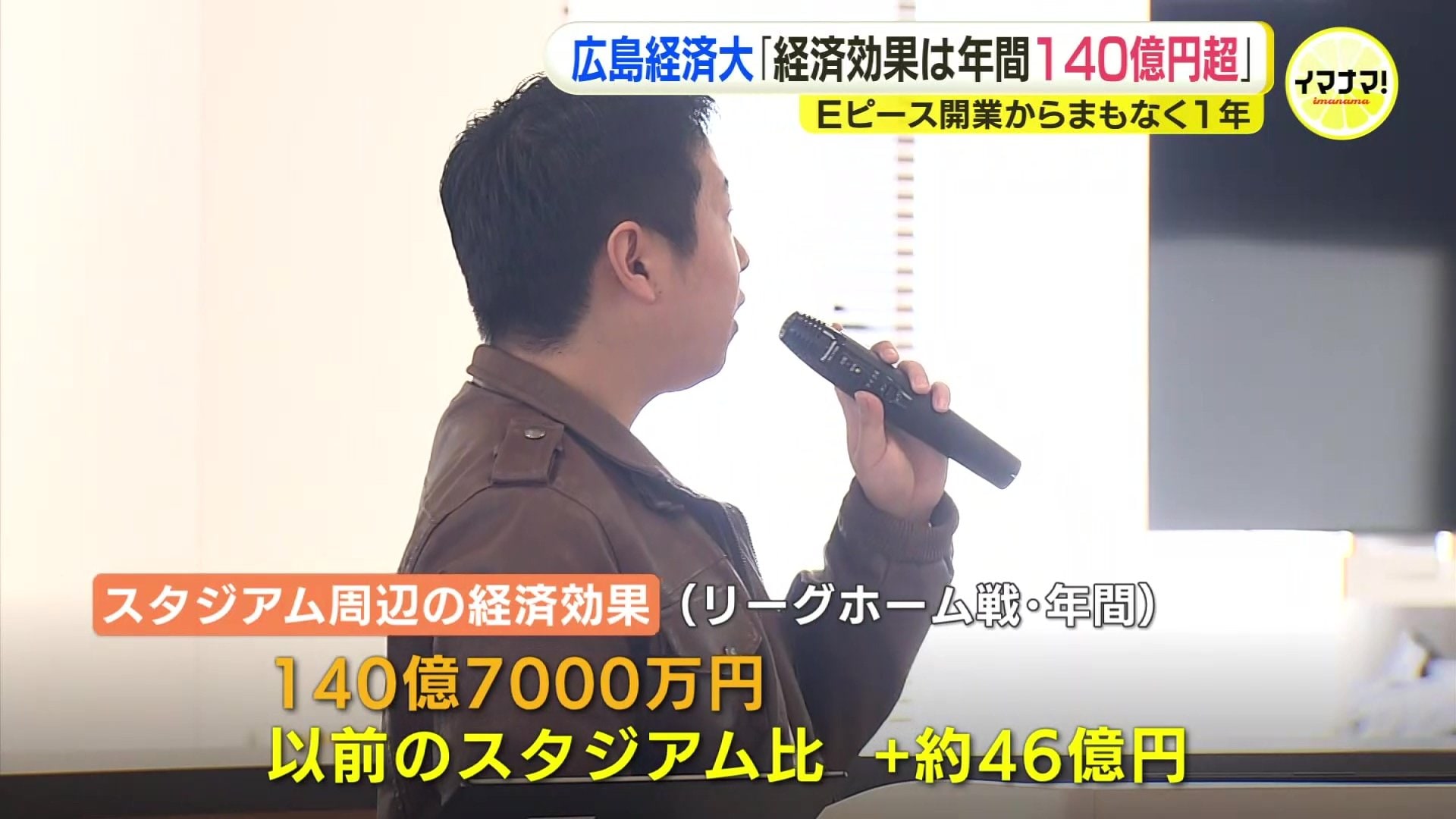 経済効果140億円超” 「エディオンピースウイング広島」開業から