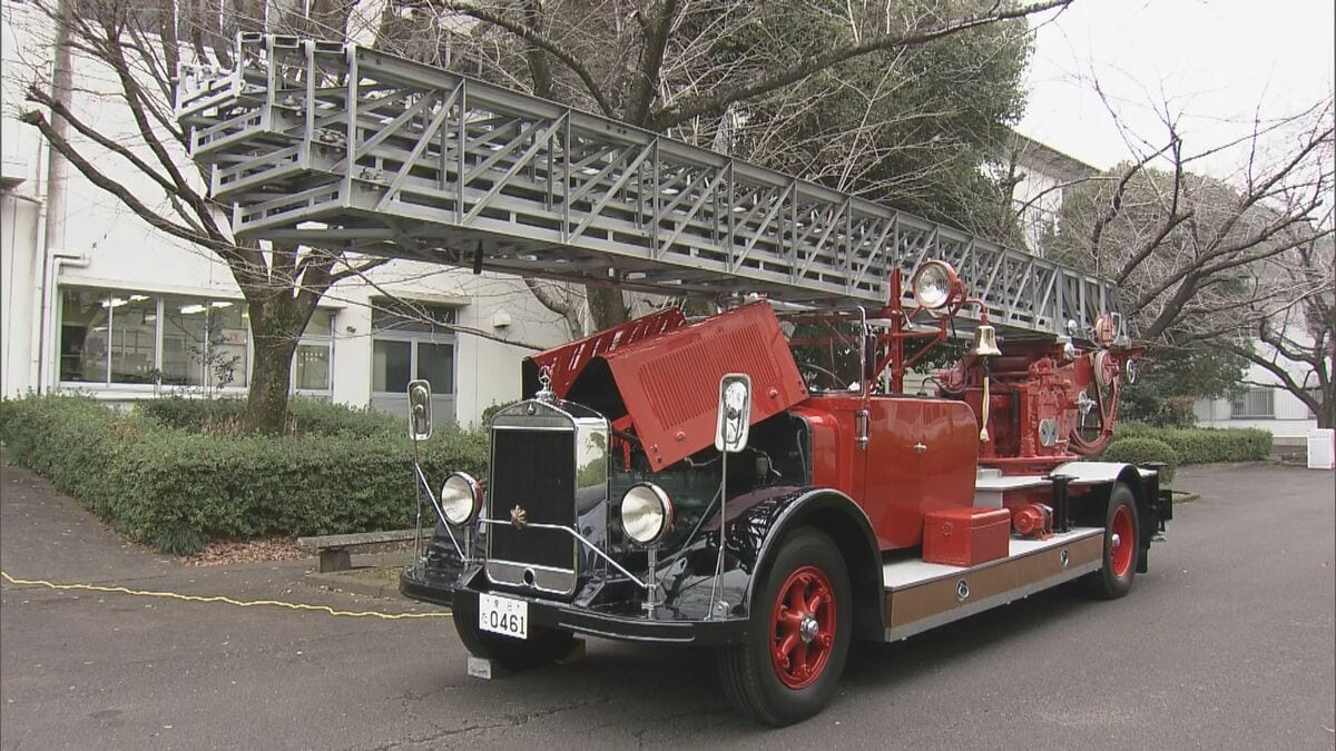 国内唯一の｢メルセデス・ベンツ機械式はしご車｣が半世紀ぶりに復活！現状で、動いているところを見られるのは来年1月の名古屋市消防出初式の一回きり