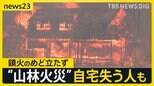 愛媛・岡山“山林火災”4日目　いまだ鎮火のめど立たず　今治市では27日は雨の予報…火災の収束へ期待高まる【news23】|TBS NEWS DIG