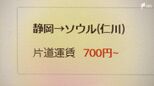 静岡→ソウル片道700円！超格安航空券3時間でほぼ売り切れ　旅行需要回復の起爆剤に|TBS NEWS DIG