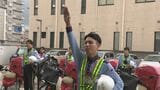 「観光客も普段より増えると思うので、意識して運転ができれば」「秋の全国交通安全運動」を前に　郵便バイク出発式　|　石川県のニュース｜MRO北陸放送