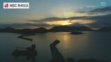 島の交通と暮らしを支える港の朝 小値賀港を鳥の目線で | 長崎のニュース | 天気 | NBC長崎放送