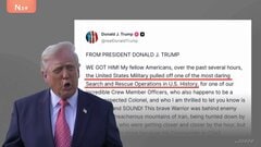 イランで撃墜され行方不明のF15戦闘機乗員を救出 「最も大胆な救出作戦のひとつを成功させた」トランプ大統領　作戦には「数十機の航空機を派遣」| TBS CROSS DIG with Bloomberg