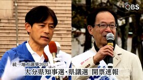 【LIVE】大分県知事選&県議会議員選2023開票速報 4月9日(日)午後7時58分~生配信|TBS NEWS DIG