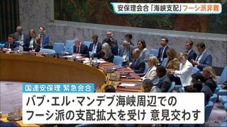サウジアラビアが一部原油の出荷取りやめを通知　フーシ派の海峡支配めぐり国連安保理が緊急会合| TBS CROSS DIG with Bloomberg