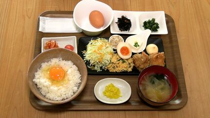 1杯100円の卵かけごはん大人気 ブームの火付け役 美咲町の「食堂かめっ