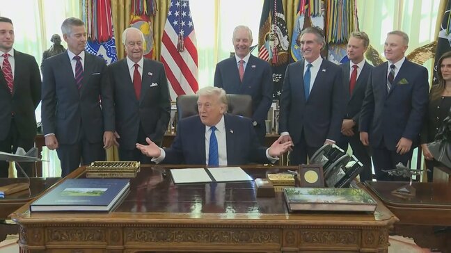 首都ワシントンで初の市街地カーレース　トランプ大統領が発表　今年8月に「インディカー・シリーズ」を開催|TBS NEWS DIG