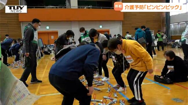 平均年齢およそ77歳！ 100人以上参加の大運動会開催　むせ込みや肺炎予防にも効果が！（山形・大蔵村）|TBS NEWS DIG