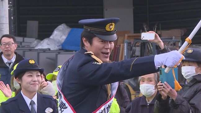 「♪これが入口、やつらの手口」俳優・板橋駿谷さんが一日警察署長　自作ラップで注意呼びかけ　福島【動画あり】|TBS NEWS DIG