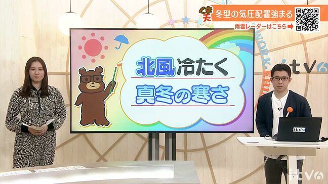 18日(火)は気温急降下 北よりの風が冷たく真冬の寒さ戻る 愛媛|TBS NEWS DIG