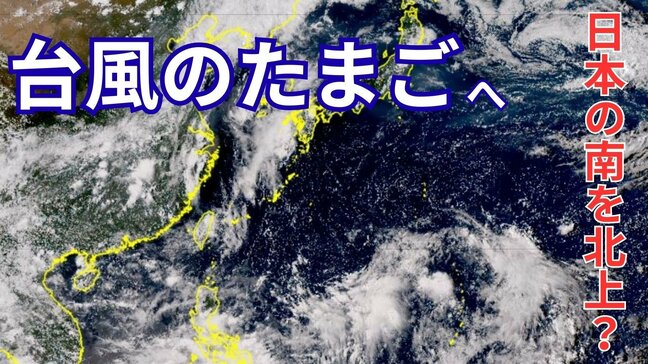 フィリピン東の低圧部…熱帯低気圧 “台風のたまご” に発達へ　日本の南を北上か【雨と風のシミュレーション】北日本「大気の状態が非常に不安定」で大雨に警戒|TBS NEWS DIG