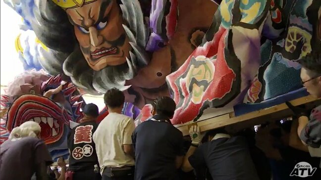 「青森ねぶた祭」開幕まであと5日！　全23団体の台上げが完了　『第7代ねぶた名人』の竹浪比呂央さん「みんなで楽しめる祭になれば」|TBS NEWS DIG