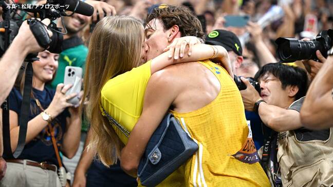 “鳥人”デュプランティス「彼女以外何も見えなかった」婚約者の存在語る 世界新の跳躍は「覚えてない」|TBS NEWS DIG