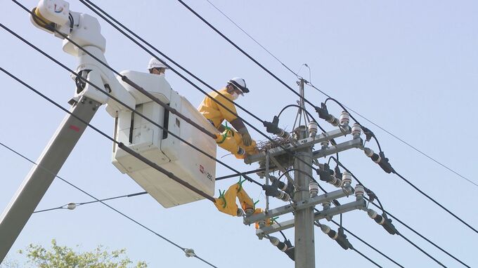 "去年は5314個の巣を撤去" 停電などの配線事故防ぐ カラスの巣の撤去作業　|　石川県のニュース｜MRO北陸放送