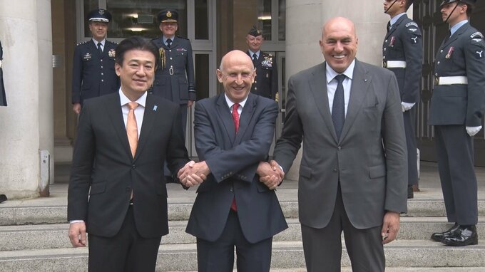 次期戦闘機共同開発の推進で一致　日英伊防衛相会談