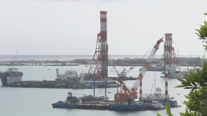 【普天間基地の辺野古移設】地盤改良工事が約半年ぶりに再開|TBS NEWS DIG