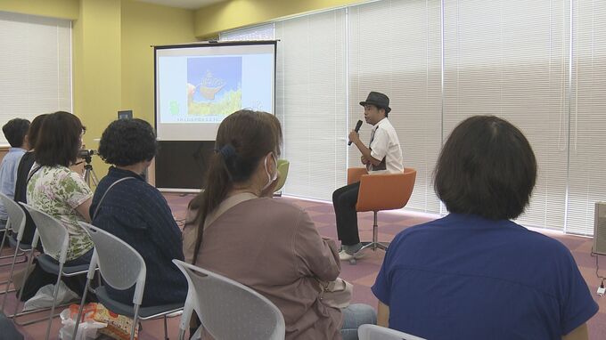 独創的な作品　葉っぱ切り絵アーティスト・リトさんのトークショー　福島　|　福島のニュース│TUF