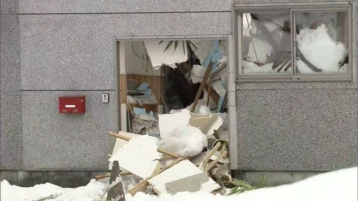 積雪192cmの青森市浪岡で建物が壊れる被害 観測史上最大