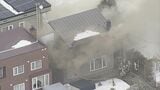 【速報】札幌市厚別区の住宅で火災「玄関付近から煙」と近隣住民が通報　住宅内から70代女性を救助（意識あり）|TBS NEWS DIG