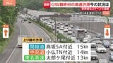 GW最終日もUターンラッシュ続く　各地の高速道路で渋滞　新幹線も混雑「旅行先で土砂降りに」|TBS NEWS DIG