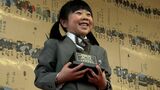 「すごい賞だったからビックリ!」津山市の小学1年生 読書感想文で内閣総理大臣賞を受賞【岡山】|TBS NEWS DIG