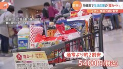 2023年初売り　イオンが食品11品目入り「福カート」で生活応援| TBS CROSS DIG with Bloomberg