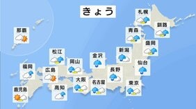 10月最後の日曜も雨具の出番 東京は冷雨と北風のWパンチで寒さ続く 週明け以降は北日本や北陸で荒天に|TBS NEWS DIG
