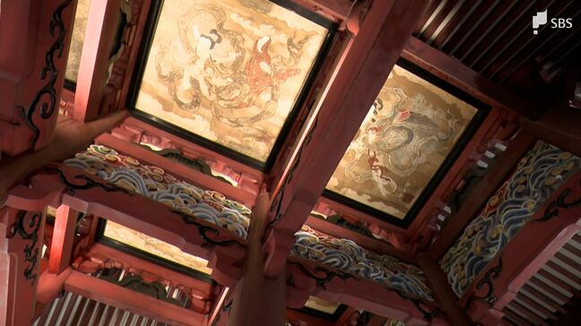 「違うタッチで描いているのが珍しい」同じ狩野派でも個性 天井絵の保存修理工事を公開 静岡浅間神社で大規模改修|TBS NEWS DIG