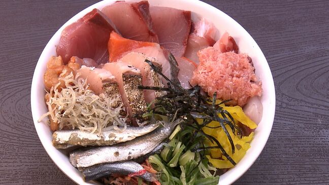 「春のご馳走」岡山県庁地下の食堂「海鮮丼バイキング」に県産のサワラが登場　提供は5月30日まで【岡山】|TBS NEWS DIG