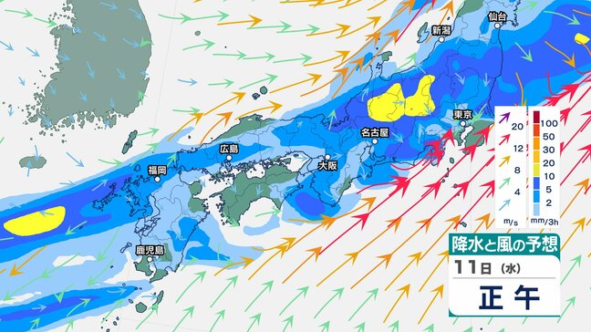【大雨情報】東海地方では雷を伴って“バケツをひっくり返したような”激しい雨が降る所も…1時間予想降水量は愛知・岐阜・三重・静岡県で40ミリ【雨と風のシミュレーション】警報級の大雨となる可能性も|TBS NEWS DIG