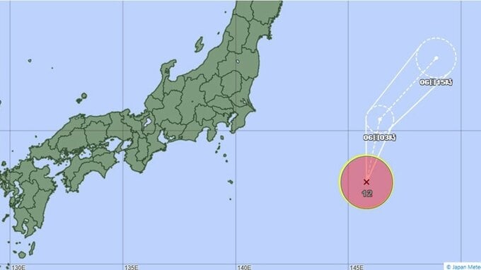 【台風情報】台風12号発生　日本の東で熱帯低気圧が発達　気象庁の進路予想　|　鹿児島のニュース｜MBC NEWS｜南日本放送