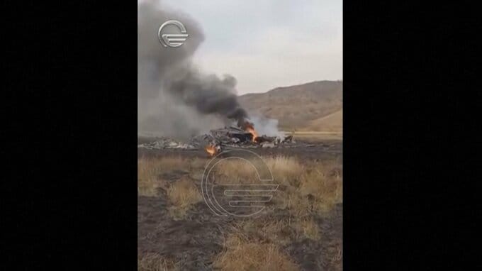 トルコ軍の輸送機がアゼルバイジャンとジョージア国境で墜落 20人ほどが搭乗か　原因は不明