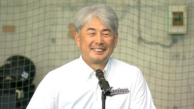 ロッテの新スローガンは「自分たちを超えてゆく。」吉井監督「日々成長。それがアスリートの基本」ファームユニホームも導入　|TBS NEWS DIG