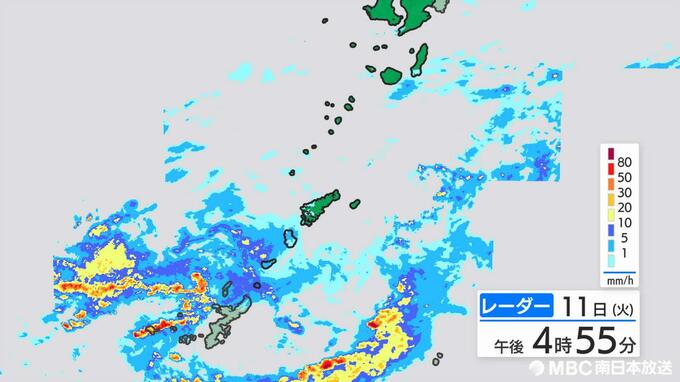奄美南部　12日明け方から朝にかけ土砂災害に警戒　鹿児島　|　鹿児島のニュース｜MBC NEWS｜南日本放送