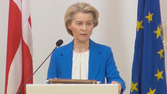 EU委員長「世界経済の安定化に向けた重要な一歩」 相互関税の90日間停止を歓迎|TBS NEWS DIG