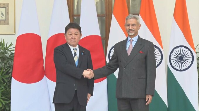 茂木外務大臣 インド外相と経済安保協力の強化で一致　中国念頭に「威圧的措置への懸念」共有も|TBS NEWS DIG