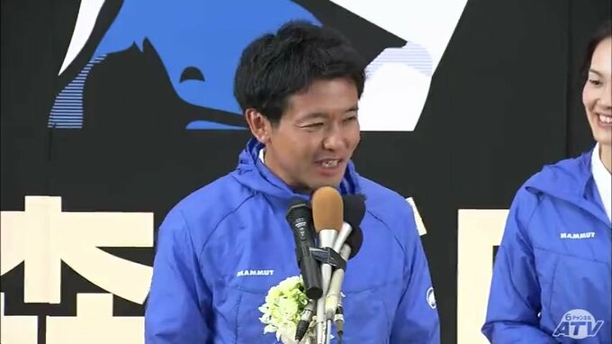 青森県知事選挙　宮下宗一郎氏が初当選「青い熱い炎のように燃えています」　|　青森のニュース│ATV NEWS│青森テレビ