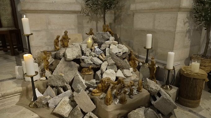 「これがパレスチナのクリスマス」　ガザの死者1万8000人超　聖地のクリスマス中止へ|TBS NEWS DIG