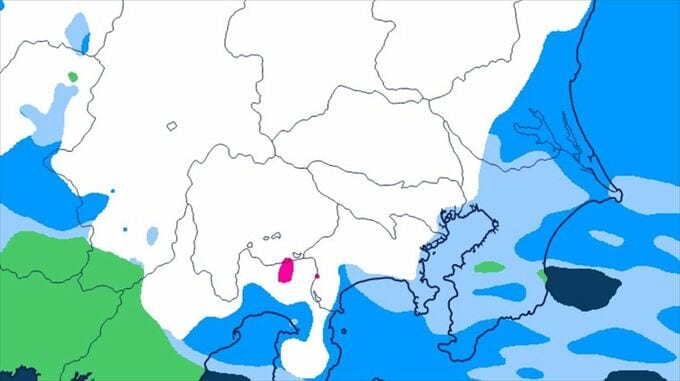 【大雪情報】東京23区で3cmの予想降雪量　警報級の可能性も　関東甲信地方は４日夕方から５日朝にかけ山沿いや山地を中心に大雪　【大雪と雨のシミュレーション】|TBS NEWS DIG