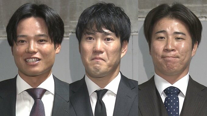 【カープ戦力外通告】磯村・山足・韮澤の支配下3選手と来季の契約を結ばず 名原は育成選手での再契約を予定|TBS NEWS DIG