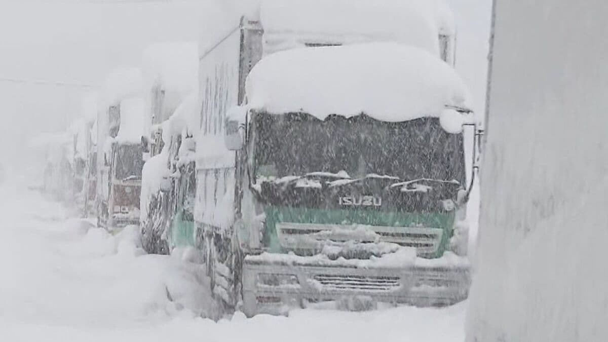 過去には車内でドライバーが死亡した事例も…“今季最強･最長寒波” 高速道路などでの立ち往生に厳重警戒
