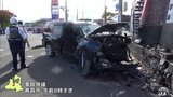 職務質問中に車で逃走　追跡ふり切りパチンコ店に突っ込む　運転男性（20）が重傷|TBS NEWS DIG