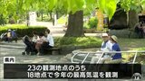 三沢や八戸など青森県内4地点で「真夏日」 18地点で今年の最高気温に|TBS NEWS DIG