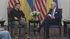 バイデン大統領がゼレンスキー大統領に支援停滞を直接謝罪　350億円分の追加軍事支援も発表| TBS CROSS DIG with Bloomberg