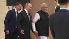 プーチン大統領 「危機の根本原因を除去すべき」ウクライナ侵攻で従来主張　モディ首相らと会談　親密さアピールも| TBS CROSS DIG with Bloomberg